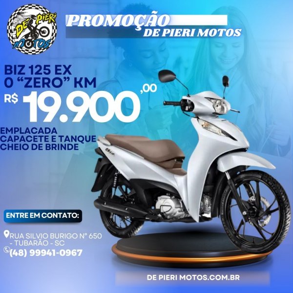 HONDA BIZ 125 EX ZERO KM