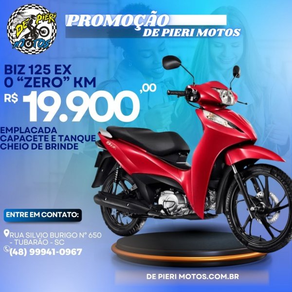 HONDA BIZ 125 EX ZERO KM