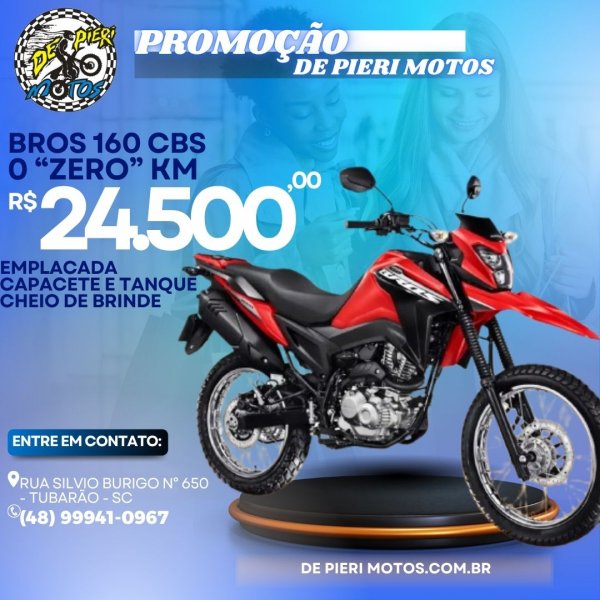 HONDA BROS 160 CBS ZERO KM